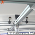 DY151 aluminum profile powered belt conveyor assembly line convey machine equipment